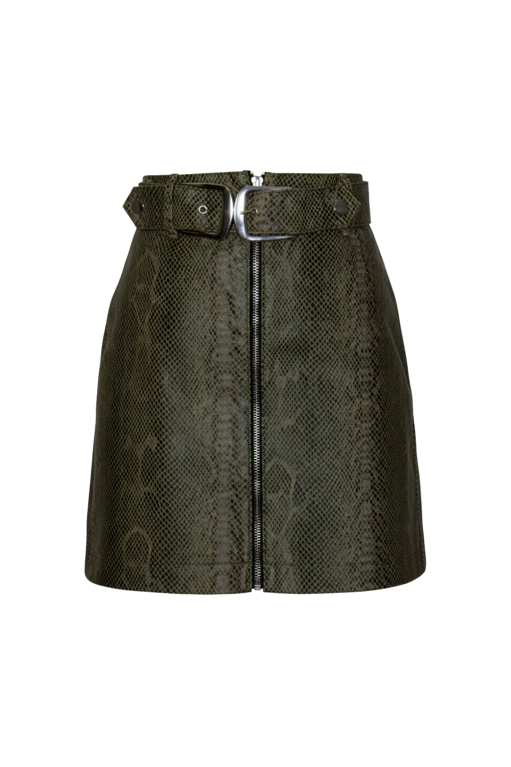 Mini Falda Topshop Snakeskin