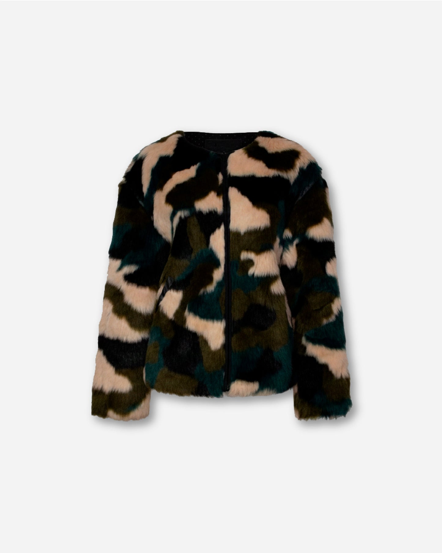 Vintage Cache Cache Statement Faux Fur Coat