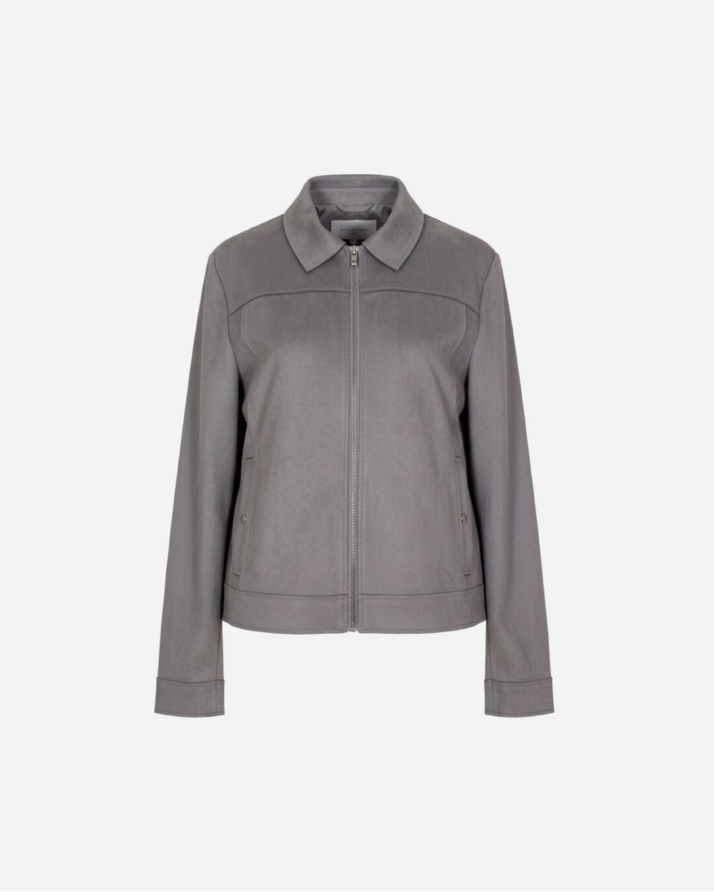 LC Waikiki Faux Suede Zip Jacket