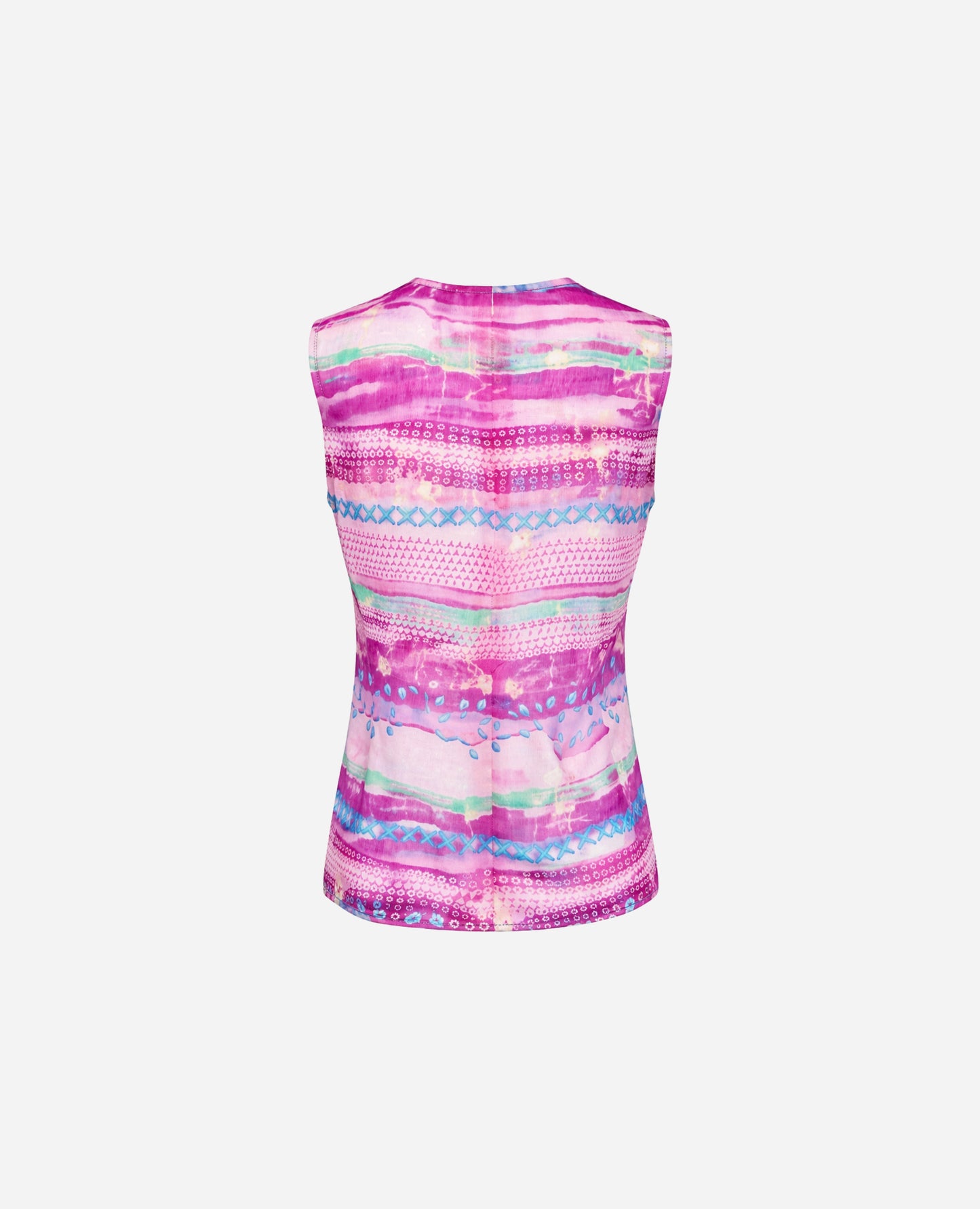 Top Vintage Sunset Print