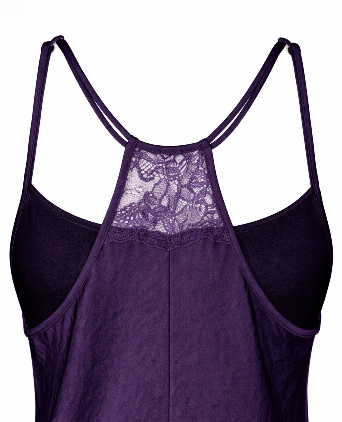 Camisón Satin Lace Deep Purple de Gilligan & O’Malley
