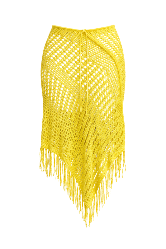 Falda Sun Yellow Soft Knit