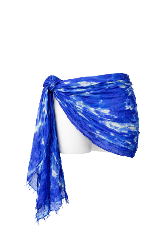 Swim Basic Blue Tie-Dye