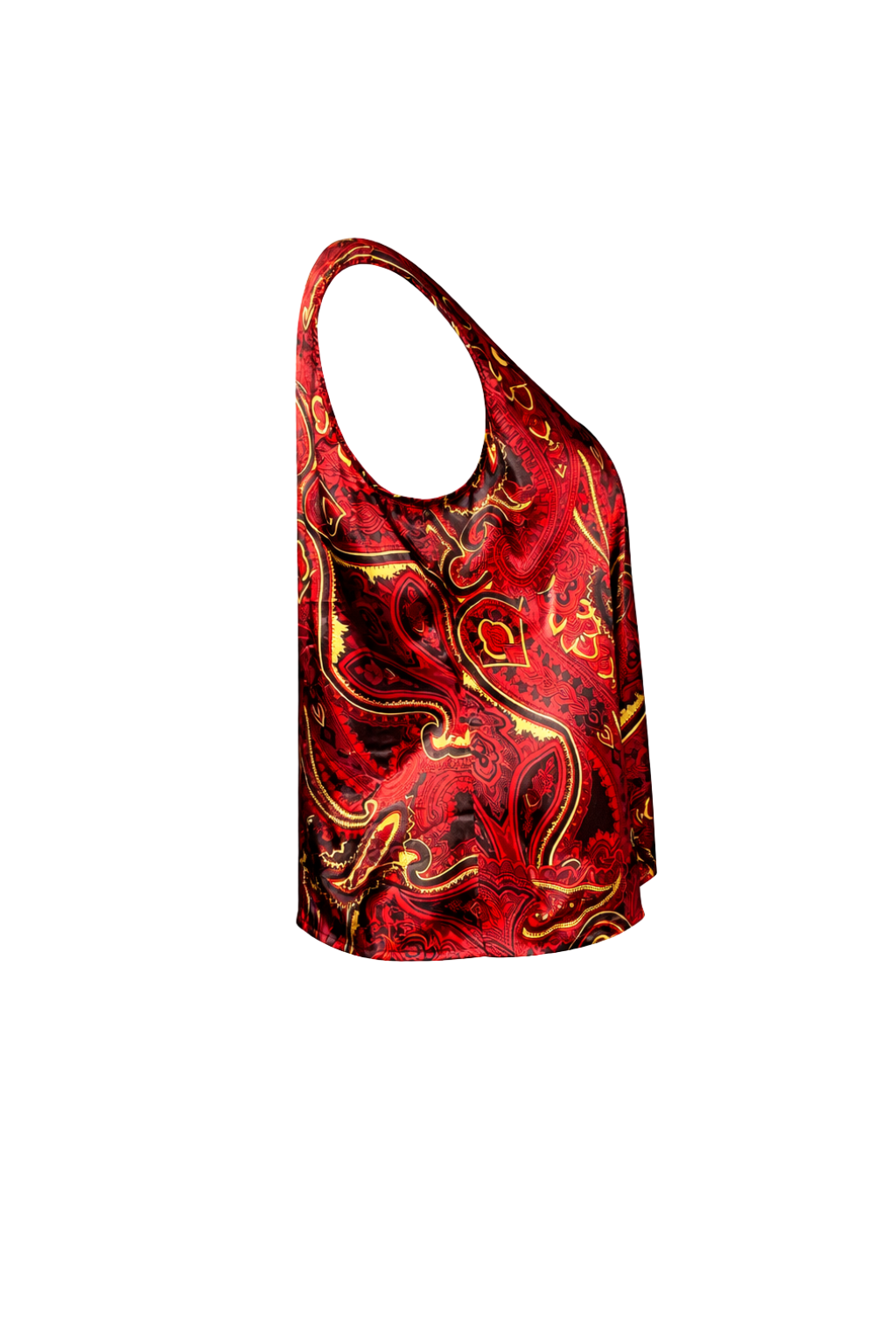 Blusa Jones New York Paisley Burgundy Petite