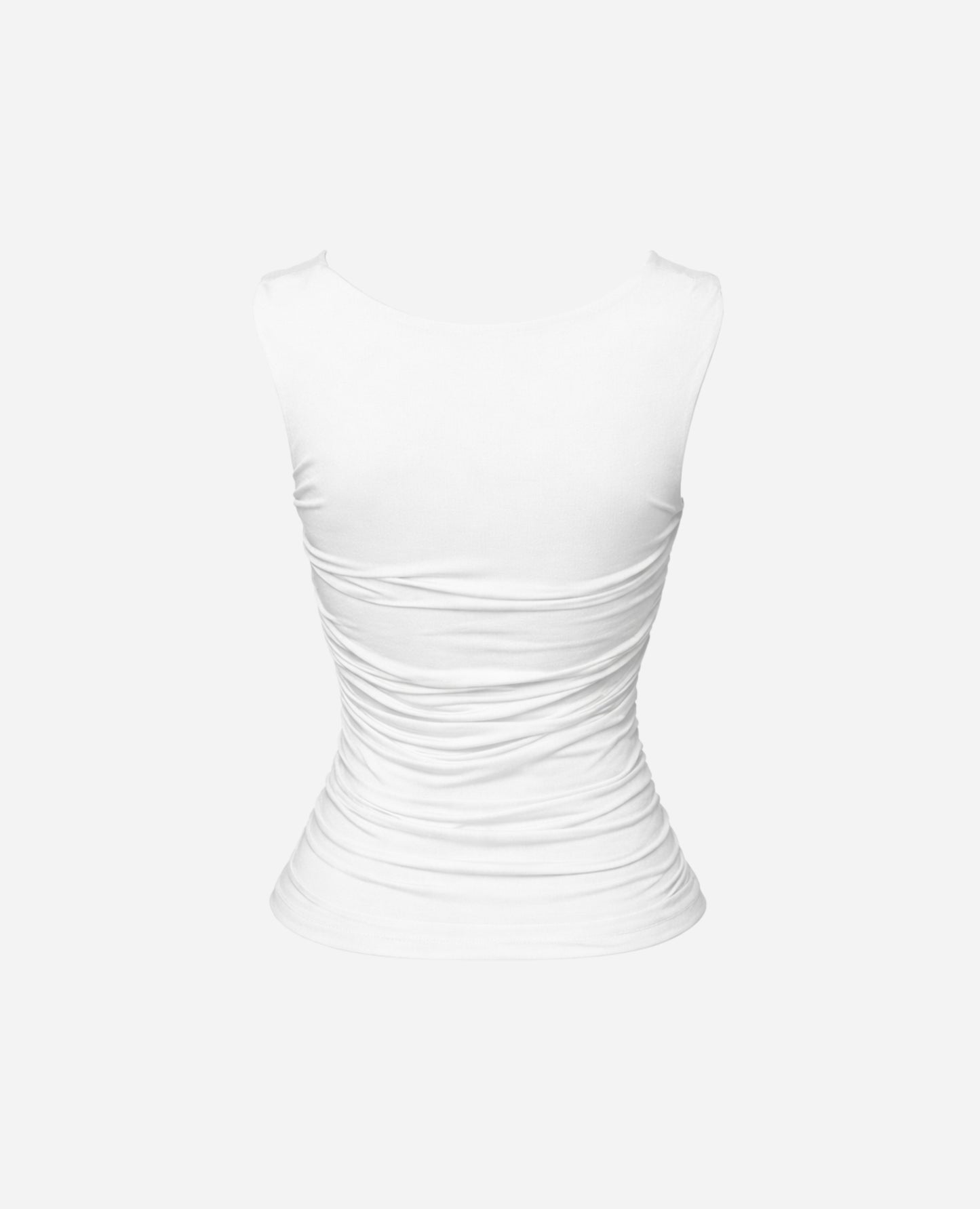 Body Top Ruched Blanco