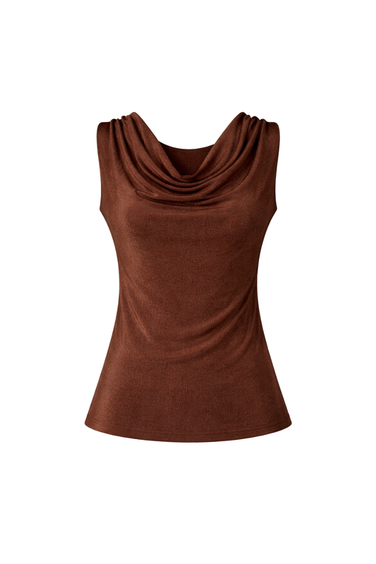 Top Hot Stuff Cowl Chocolate