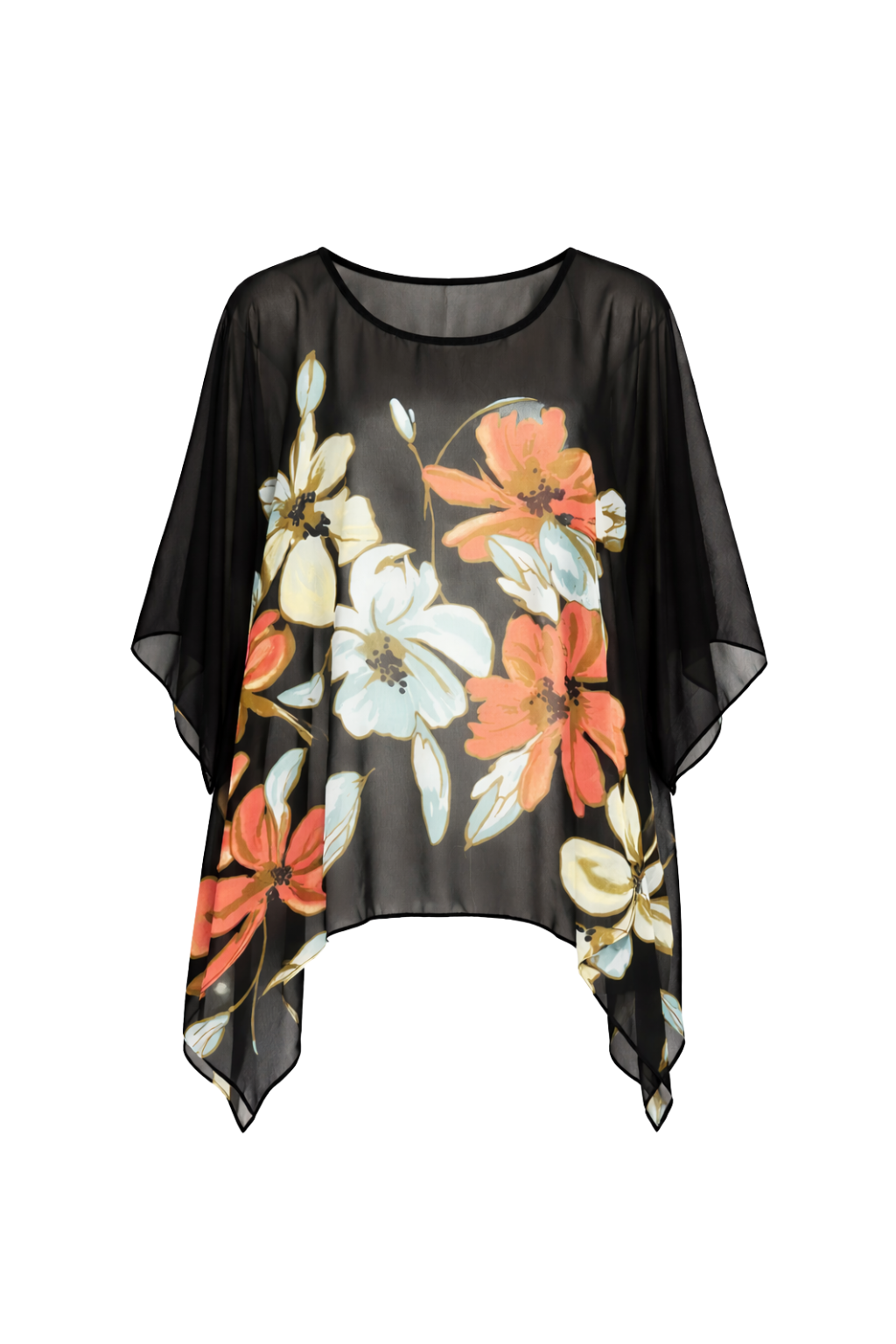 Blusa Joseph Ribkoff Kimono Print Floral