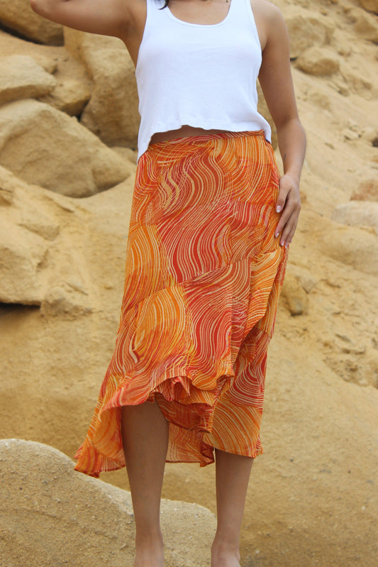 Falda Wave Amber de Judith Hart Collection