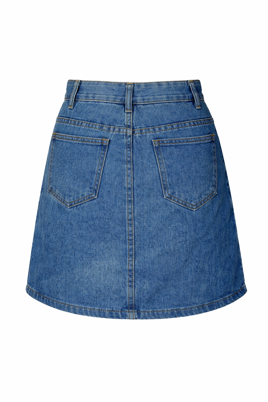 Mini Falda Denim A-Line