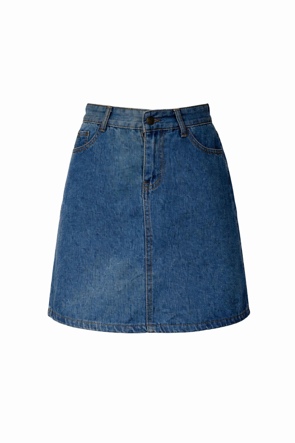 Mini Falda Denim A-Line