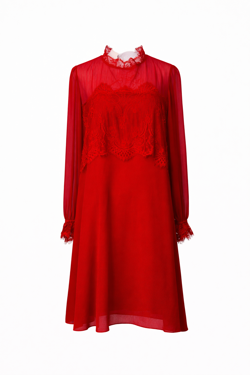 Vestido Lace Sheer de Xhilaration