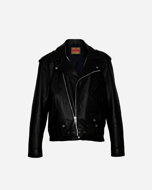 Vintage Cooper Leather Biker Jacket