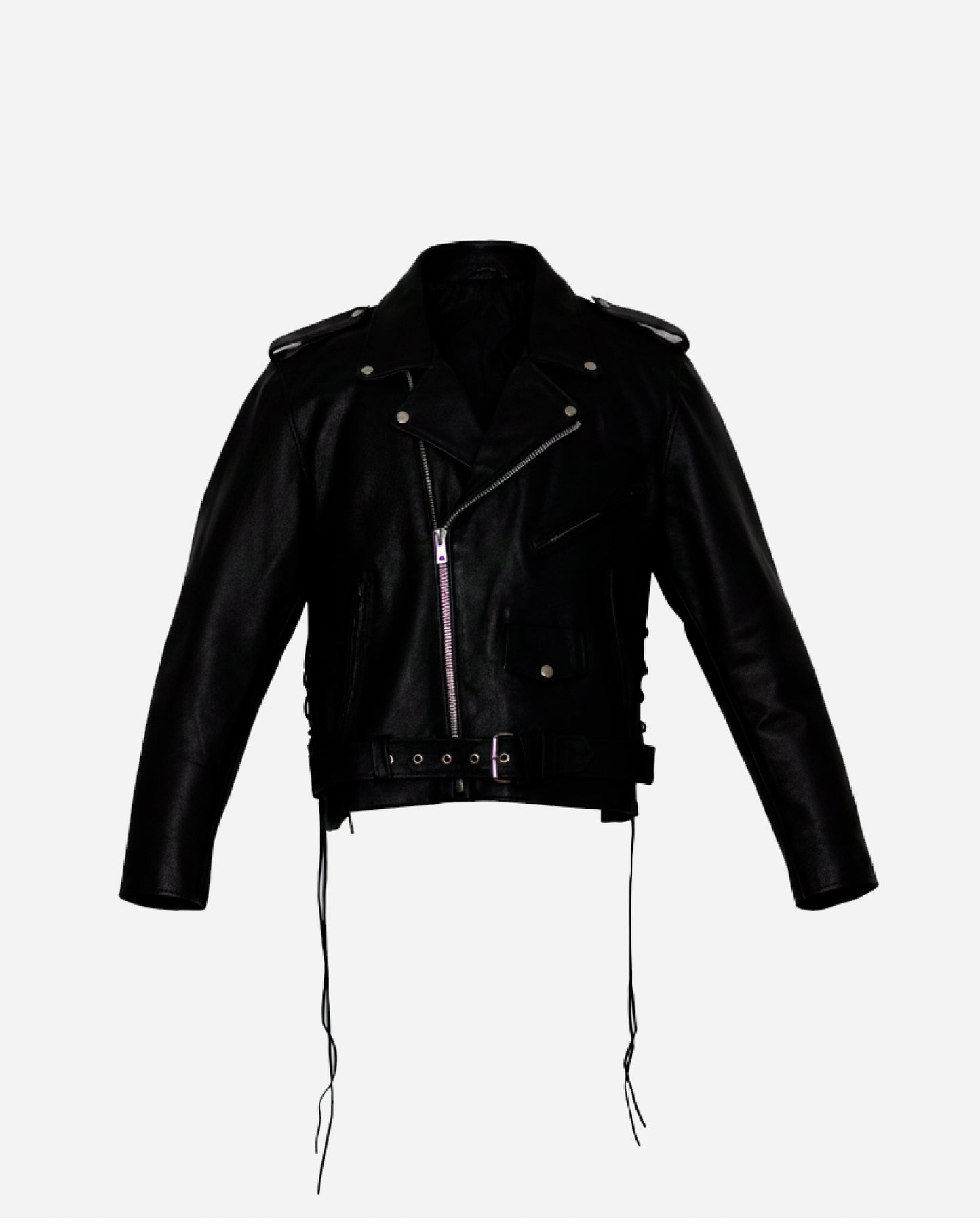Vintage Event Leather Classic Biker Jacket